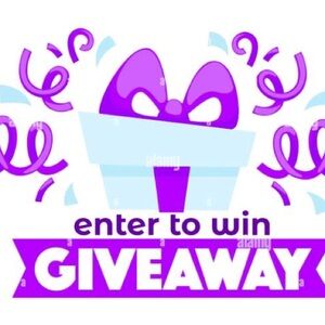 Purple Giveaway Graphic - Enter to Win